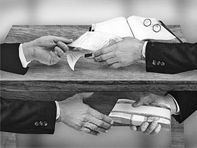 За последние несколько лет коррупция в правоохранительныхорганах выросла в 13 раз